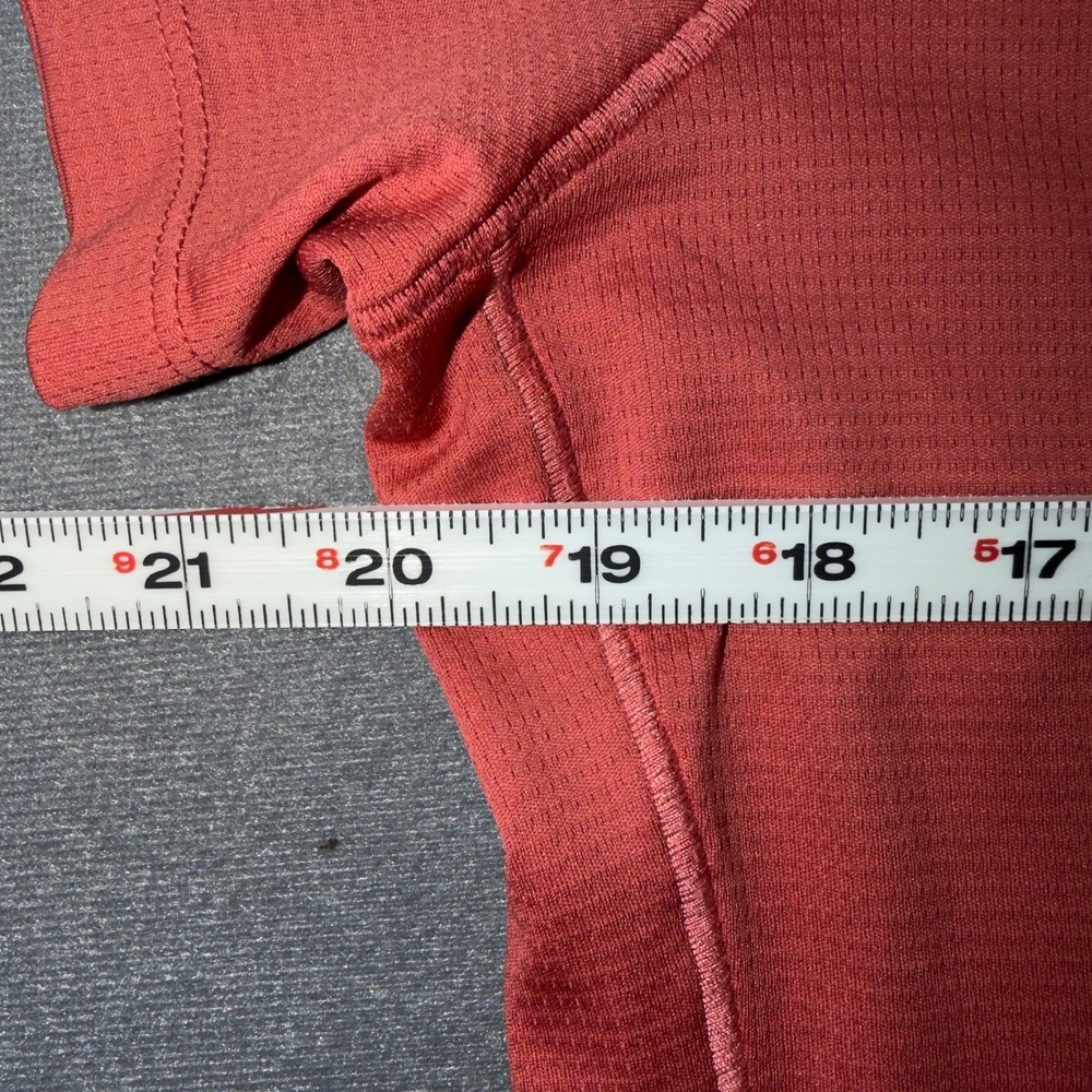 Ten Thousand Mens Lightweight Training Shirt Red TTKT012 Microfiber Eyelet L - Picture 5 of 7